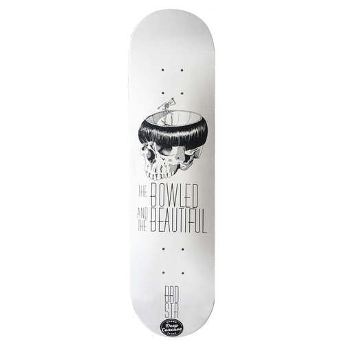 Boardstore Deck Bowled And The Beautiful White [Size: 6.7]