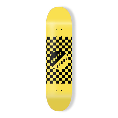 Boardstore Deck Checker Yellow [Size: 7.7]
