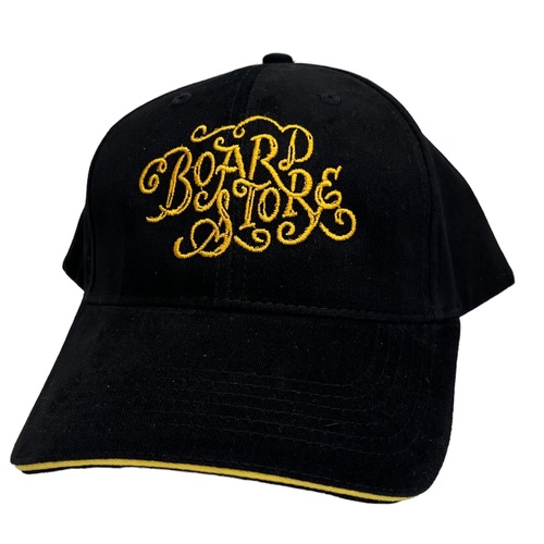 Boardstore Hat Ornate Embroidery Black/Gold