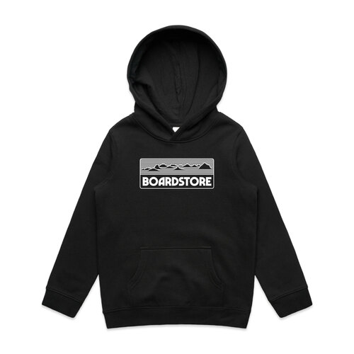 Boardstore Youth Jumper Hood Glasshouse Black/White [Size: Youth 2]