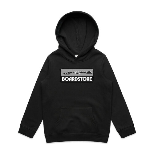 Boardstore Youth Jumper Hood Glasshouse Black/White [Size: Youth 2]