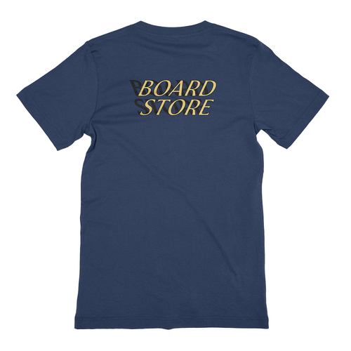 Boardstore Tee Shadow Blue/Yellow [Size: Mens X Large]