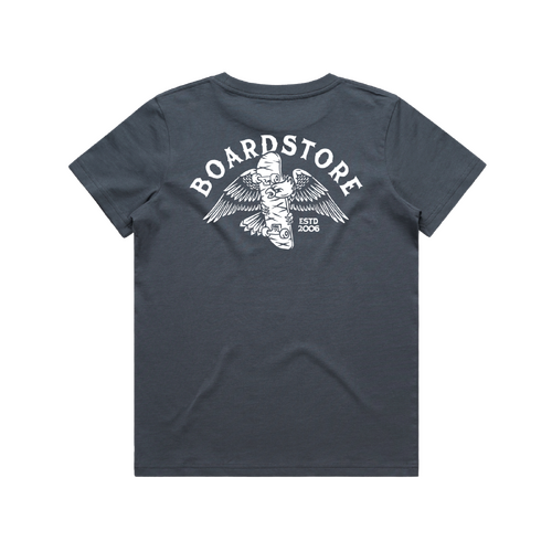 Boardstore Youth Tee Eagle Blue/White [Size: Youth 2]