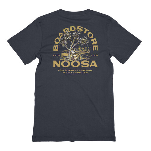 Boardstore Youth Tee Noosa Navy/Tan [Size: Youth 2]