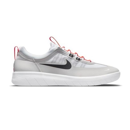 Nike SB Nyjah Free 2 Neutral Grey Black/White [Size: Mens US 9 / UK 8]