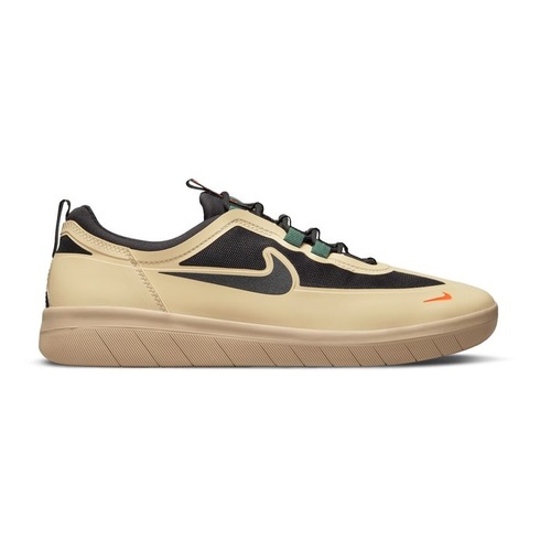 Nike SB Nyjah Free 2 Rattan/Black/Noble Green [Size: Mens US 8 / UK 7]