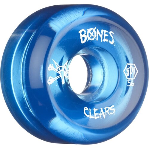 Bones Wheels SPF Clear Blue 56mm