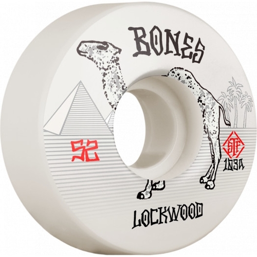 Bones Wheels STF V3 Slims Lockwood Smokin 52mm