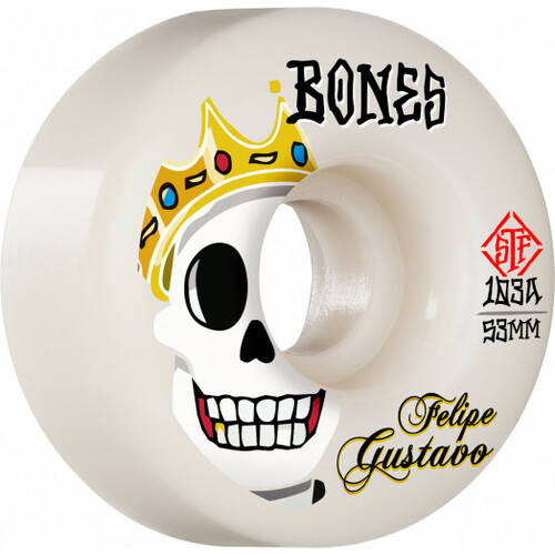 Bones Wheels STF V1 Gustavo Notorious 53mm 103a