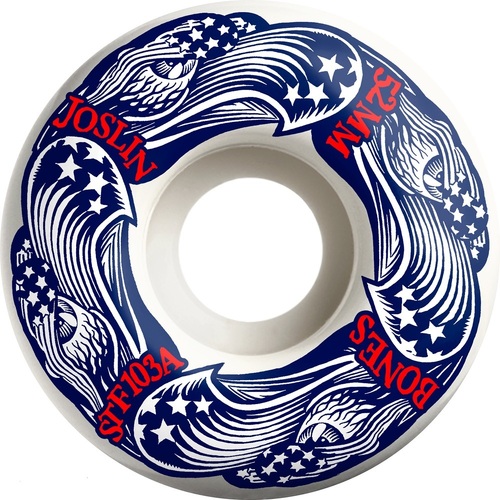 Bones Wheels STF Joslin Freedom Foursome V1 103a 54mm