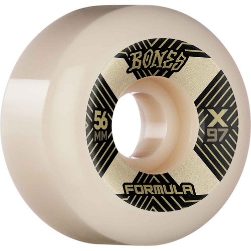 Bones Wheels X Formula V6 Wide-Cut 97a 56mm Xcell
