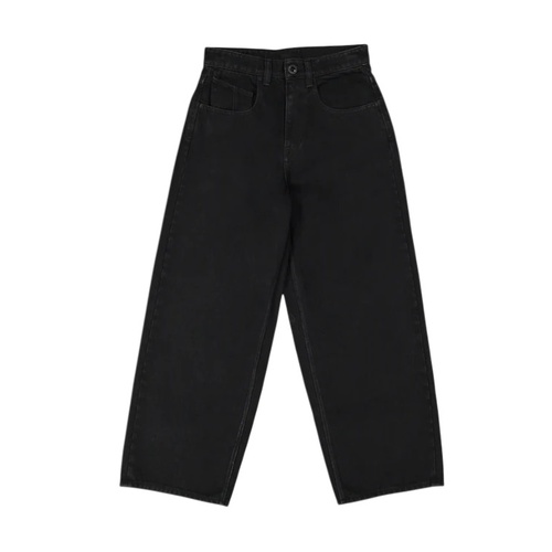Volcom Youth Pants Chillow Denim Black [Size: Youth 10] [Colour: Black]