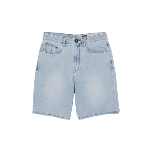 Volcom Youth Shorts Billow Denim Desert Dirt Indigo [Size: Youth 10] [Colour: Blue]