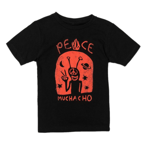 Volcom Youth Tee Muchacho Black [Size: Youth 10/Small]