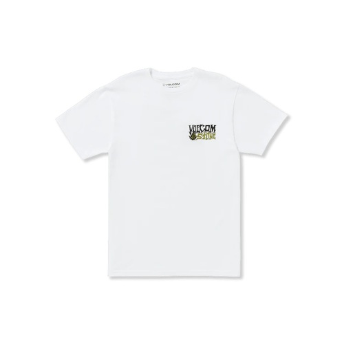 Volcom Youth Tee Eyecolades White [Size: Youth 8]