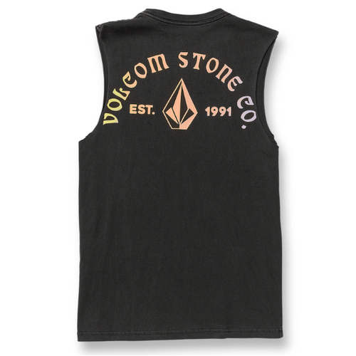Volcom Youth Muscle Archer Black [Size: Youth 8]