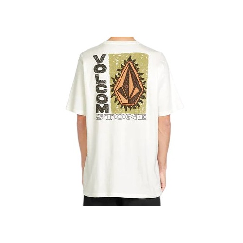 Volcom Youth Tee Flawed Off White [Size: Youth 8] [Colour: White]
