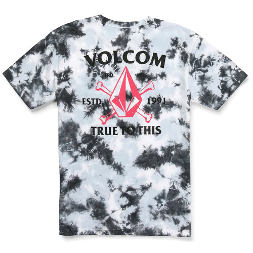 Volcom Youth Tee Matey Dye Arctic Blue [Size: Youth 8]