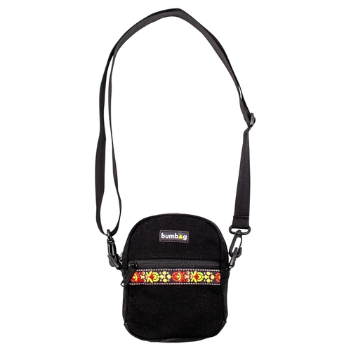 Bum Bag Compact Shoulder Renfro Black