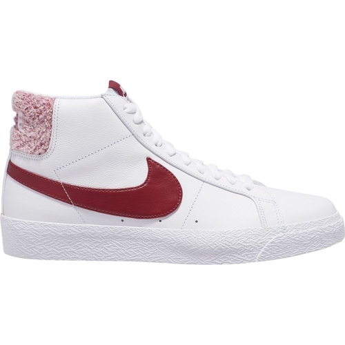 Nike SB Blazer Mid Premium White/Team Red [Size: Mens US 9 / UK 8]
