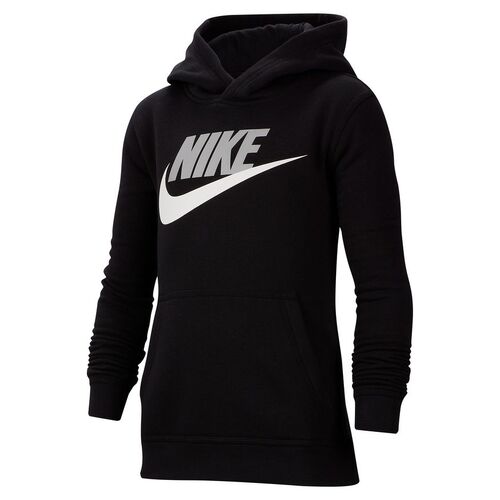 Nike Youth Jumper Sportswear Club HBR Pull Over Black/Grey [Size: Youth 8]