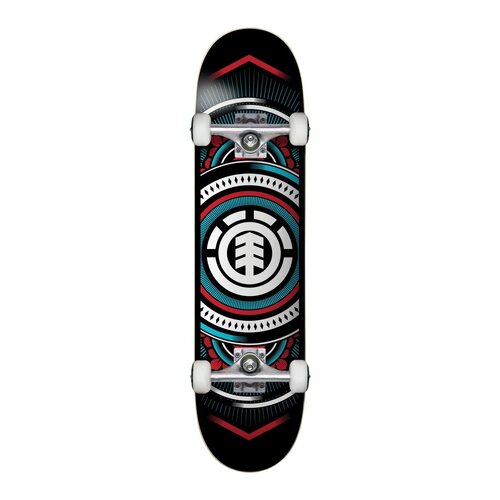 Element Complete Hatched Aqua Red 7.75