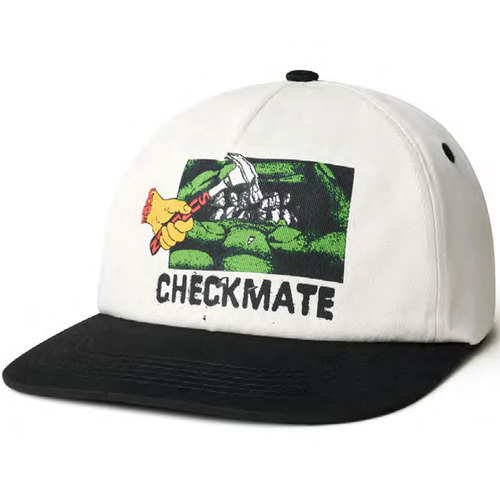 Come Sundown Hat Checkmate White/Black