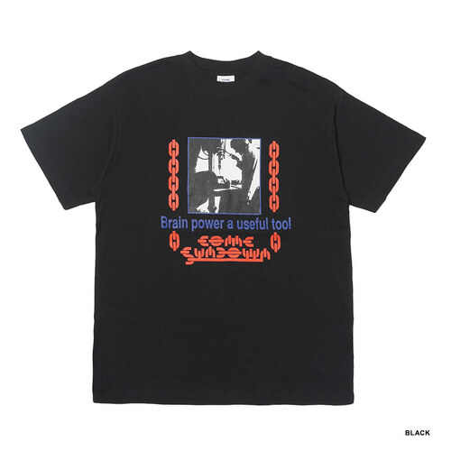 Come Sundown Tee Brain Power Black [Size: Mens Large]