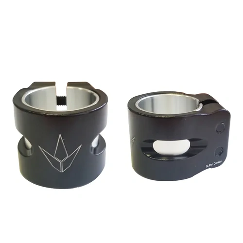 Envy Scooter Clamp Two Bolt Black