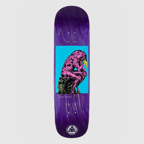 Welcome Deck Crinker On Nibiru Blue/Various Stain 8.75