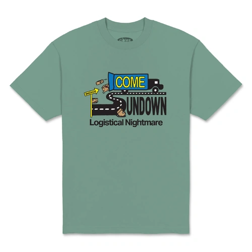 Come Sundown Tee Logistics Sage