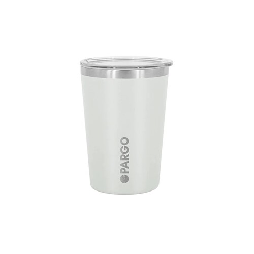 Project Pargo Insulated Coffee Cup 12oz Bone White
