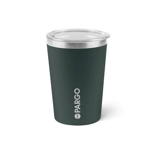 Project Pargo Insulated Coffee Cup 12oz BBQ Charcoal