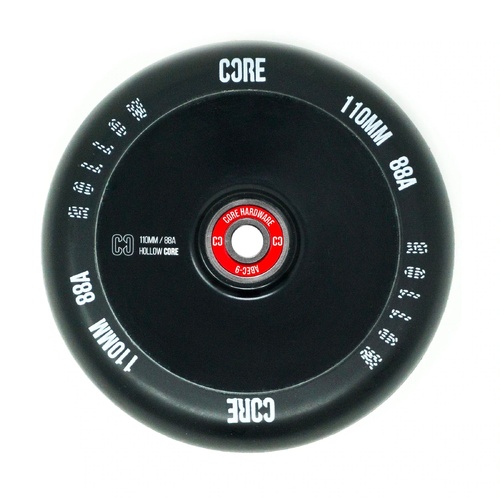 CORE Wheel Hollowcore V2 110mm - Black (single wheel)