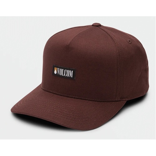 Volcom Hat Mixed Bag Snapback Mahogany
