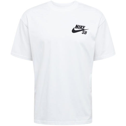 Nike SB Tee Small Logo White/Black [Size: Mens Small]