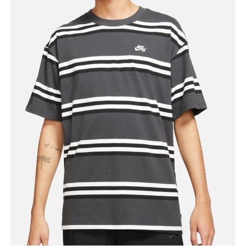 Nike SB Tee YD Stripe Black/Grey/White [Size: Mens Small]