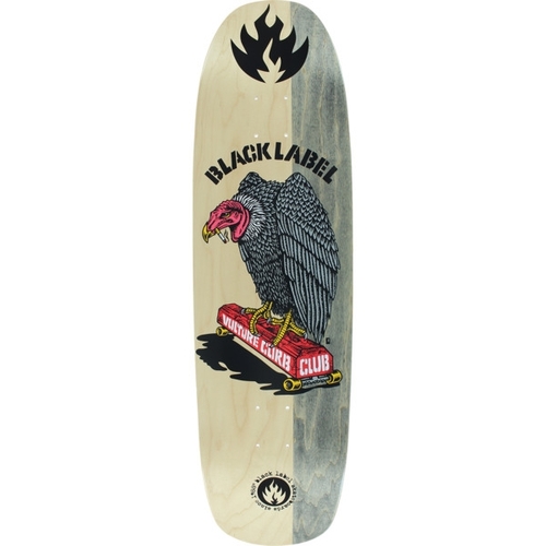 Black Label Deck Vulture Curb Club Split Stain Natural/Grey 8.88 x 32.35