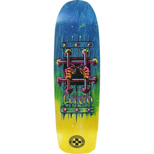 Black Label Deck OG Bars John Lucero Blue/Yellow 9.25