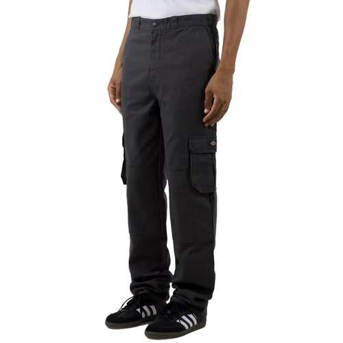 Dickies Pants Cargo Canvas 85-283 Loose Fit Washed Graphite [Size: 26 inch Waist]