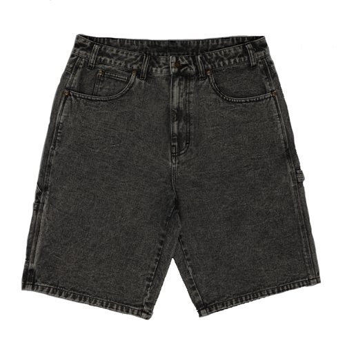 Dickies Shorts 11 Inch Relaxed Carpenter Denim Charcoal [Size: 26 inch Waist]