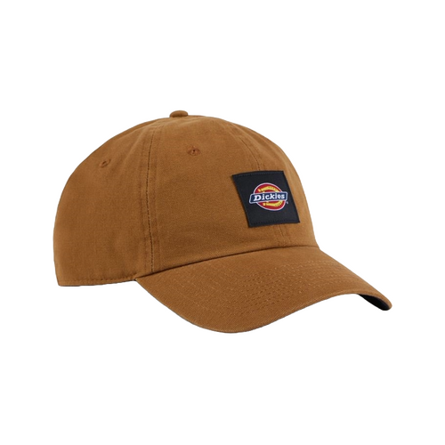 Dickies Hat Classic Label Canvas Brown Duck