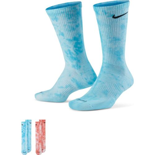 Nike Sock Everyday Plus Tie Dye 2pk Blue/Red US 3-5