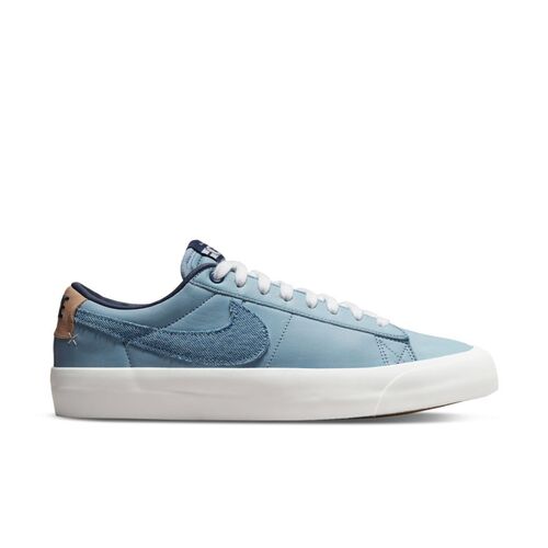 Nike SB Blazer Low Pro GT Premium Summit White/Midnight Navy [Size: Mens US 9 / UK 8]