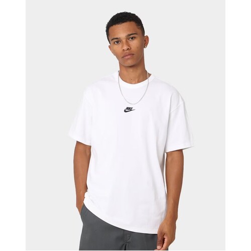 Nike Tee Premium Essentials Sustainable White/Black [Size: Mens Medium]