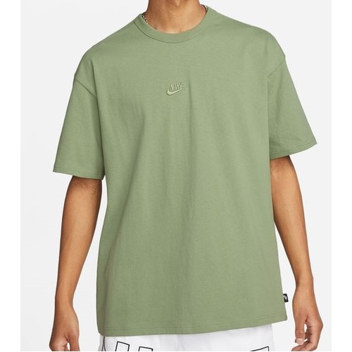 Nike Tee Premium Essentials Sustainable Oil Green [Size: Mens Medium]