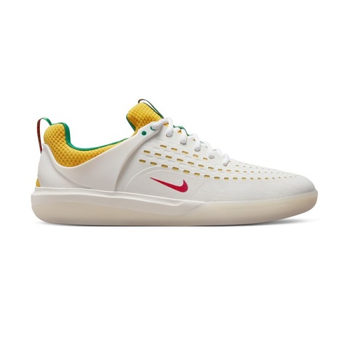 Nike SB Zoom Nyjah 3 PRM White Rastafarian [Size: US 9]