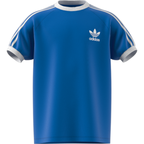 Adidas Youth Tee 3 Stripes Bluebird/White [Size: Youth 8/XSmall]