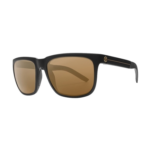 Electric Sunglasses Knoxville S JJF Black/Gold Stripe/Polarised Bronze