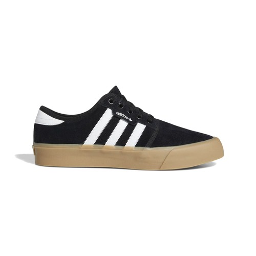 Adidas Youth Seeley XT Suede Black/White/Gum [Size: US 4]